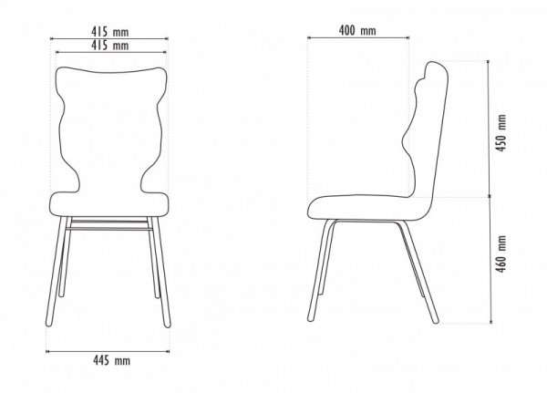 Krzesło Solo Visto 05 Rozmiar 6 Wzrost 159-188 #R1