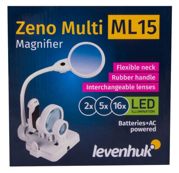 Biała lupa Levenhuk Zeno Multi ML15
