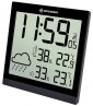 Stacja meteorologiczna Bresser TemeoTrend JC LCD RC (zegar ścienny), czarna 