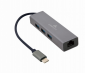 Hub USB GEMBIRD A-CMU3-LAN-01 