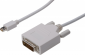 ASSMANN Mini DisplayPort - DVI-D 2 m 2m /s1x Mini DisplayPort (wtyk) 1x DVI-D (wtyk) 