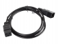 Kabel zasilający LANBERG IEC 60320 C19 1.8m. CA-C19E-10CC-0018-BK 