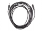 LANBERG CA-MJFJ-10CC-0050-BK 5m /s1x MiniJack 3.5 mm (wtyk) 1x MiniJack 3.5 mm (gniazdo) 