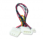 Kabel zasilający GEMBIRD WENT 3-pin (wtyk) 0.15m. CC-PSU-5 
