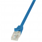 LOGILINK UTP Cat.5e 0.25 m Niebieski 0.25 Patchcord 