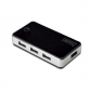 Hub USB DIGITUS USB 2.0 7 Portów Czarny 