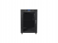 SZAFA INSTALACYJNA RACK STOJĄCA 19 15U 800X1000 CZARNA DRZWI SZKLANE LCD LANBERG (FLAT PACK) 