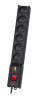Listwa zasilająca LESTAR LX 610 5m Czarny LX610_5_BLACK 