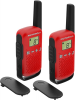 Motorola T42 Krótkofalówka, (Walkie-Talkie), 4 km, Czerwona 