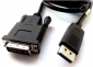 UNITEK Display Port - DVI 1.8m 1x DisplayPort (wtyk) 1x DVI 