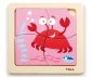 Viga 50146 Puzzle na podkładce - krab 