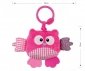 Zawieszka pluszowa Sówka - Cutie owl - 2881 PINK 