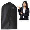 Pokrowiec na Ubrania 60x100 cm z Okienkiem – Ochrona Garniturów i Kurtek Czarny