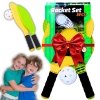 Zestaw paletek do pickleballa dla dzieci i dorosłych – rakiety + piłka