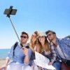 Kij do selfie z lampą statyw pilot bluetooth