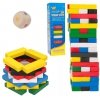 Klocki drewniane wieża gra zręcznościowa styl jenga