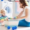 Kule do prania suszenia zmiękczające jeżyki 4 sztuki