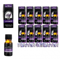 Olejek eteryczny lawendowy naturalny 10 sztuk