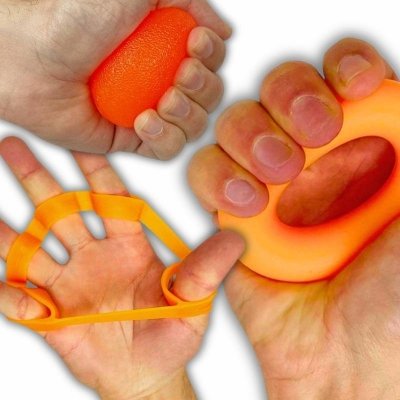 Zestaw do ćwiczeń dłoni ściskacz treningowy