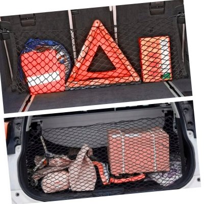 Siatka do bagażnika samochodowego 98x64 cm BIG XXL