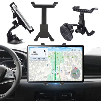 Uchwyt samochodowy na tablet 7–14" na szybę z przyssawką XXL