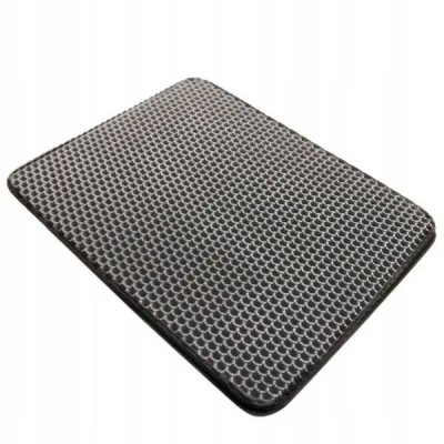Mata pod kuwetę szara 40x50