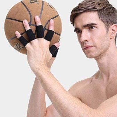 Opaski ochraniacze elastyczne na palce 10 sztuk