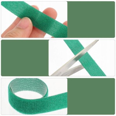 Rzep taśma do podwiązywania kwiatów 10 rolek 1mx1cm
