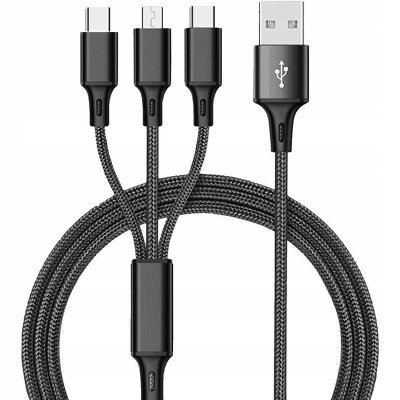 kabel do ładowania mikro usb typ C 1,2 m