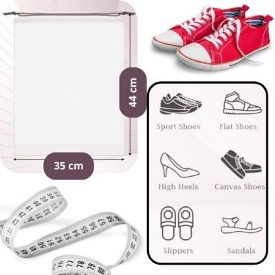 Worek szkolny na buty WF 10 sztuk – wodoodporny worek na obuwie, plecak do szkoły i przedszkola