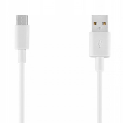 Kabel fast USB C biały 1 m do szybkiego ładowania