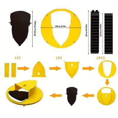 Humanitarna pułapka na myszy i szczury – żywołapka na wiadro XL