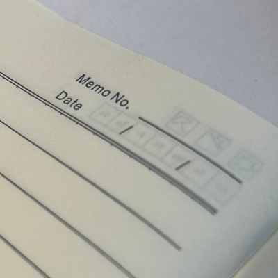 notes z miejscem na wpisanie daty