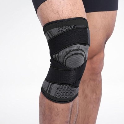 Opaska na kolano ściągacz stabilizator rzepki r. XL