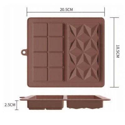 Foremka silikonowa do czekolady dubajskiej