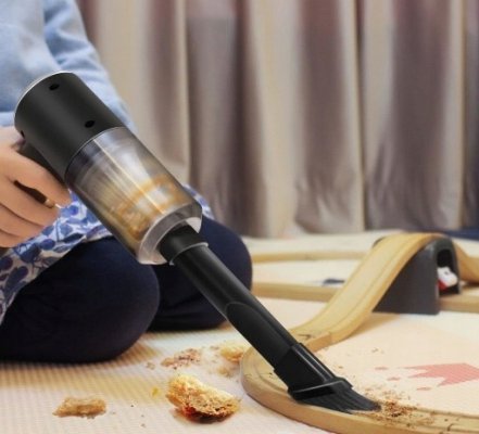 Mini odkurzacz bezprzewodowy do domu auta 2w1
