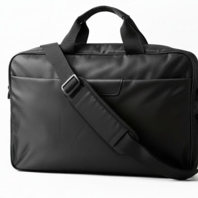 Torba do laptopa 15.6–16 cali biurowa czarna na dokumenty