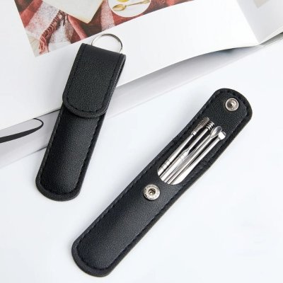 Zestaw do czyszczenia uszu 6 elementów + etui