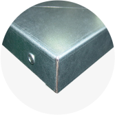 Blat warsztatowy blacha ocynk 1900x600x40 mm  