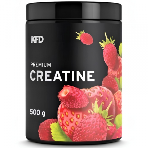 KFD Premium Creatine 500g Truskawka-Poziomka
