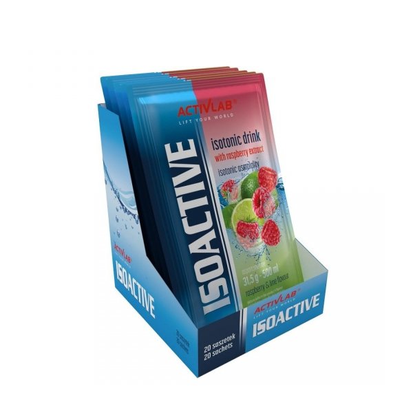 Activlab Isoactive 20x31,5g Malina z Limonką
