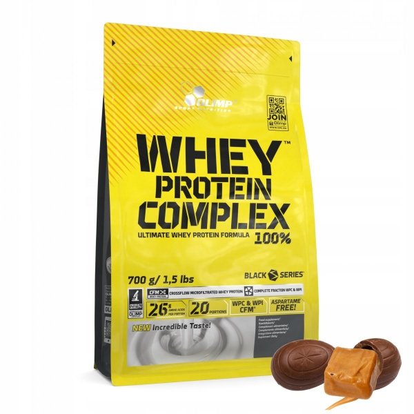 Białko Olimp Whey Protein Complex100% 700g Czekolada - Carmel