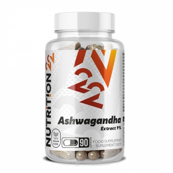 Nutrition22 Ashwagandha Extract 9% 90kaps.