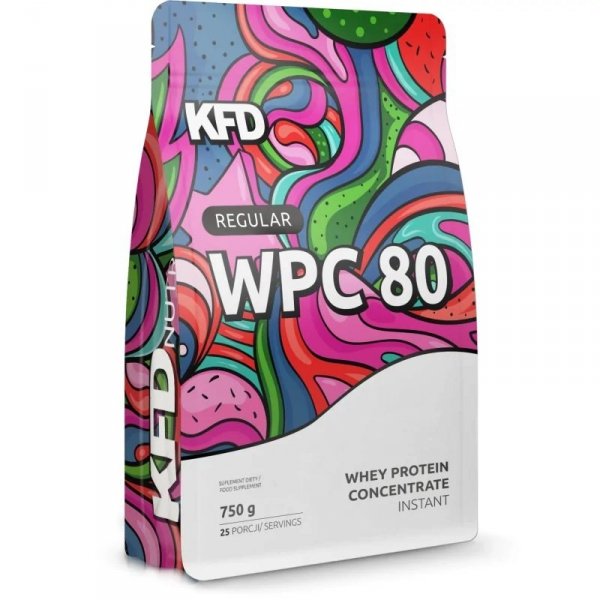 KFD Regular WPC 80 750g Wanilia-Banan