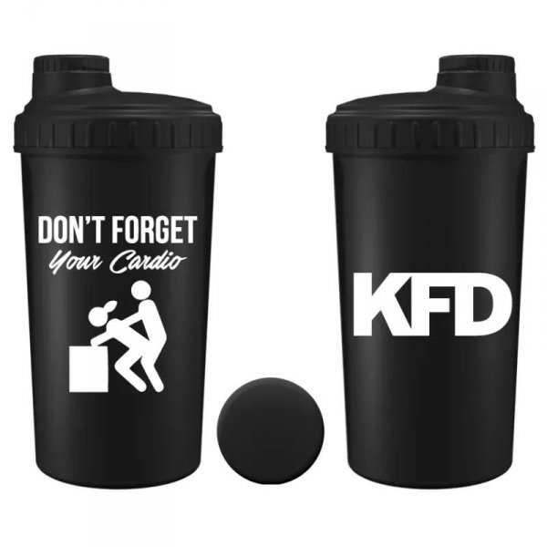 KFD Shaker PRO 700ml Cardio Czarny