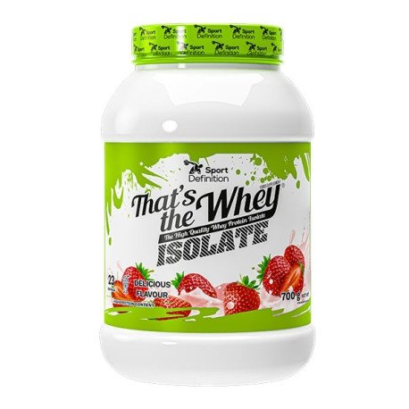 Sport Definition That's the Whey Isolate 700g Truskawka
