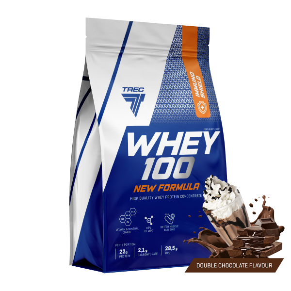 Trec Whey 100 New Formula 2000g Podwójna Czekoladowa