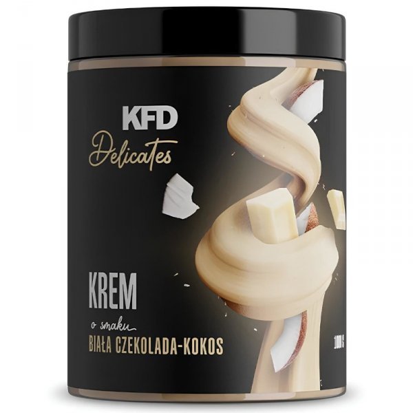 Krem KFD o smaku Biała Czekolada z Kokosem 1000g