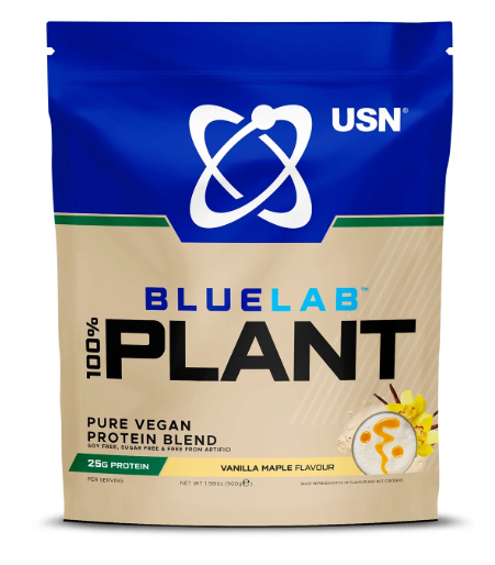 Białko Wegańskie USN Plant Protein 900g Vanilla Maple