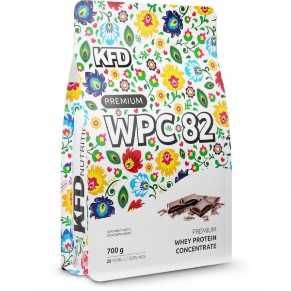 Białko Czekoladowe KFD Premium WPC 82 700 g
